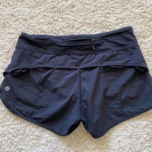 Lululemon speed shorts